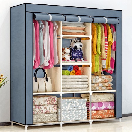 Portable Almari ( Gray )