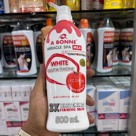 A Bonne miracle Spa milk whitening lotion 500ml