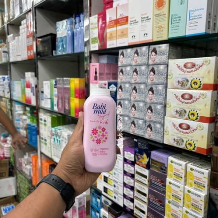 Babi Mild Sweety Pink Plus Baby Powder-160g